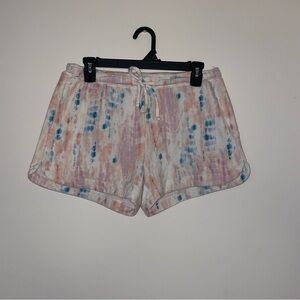 Old Navy Women's Pastel Tie-Dye Active S Drawstring Women’s Shorts